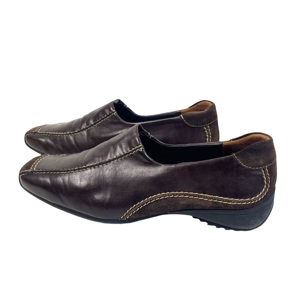 Paul Green Munchen Brown Leather Shoes: Size 7.5